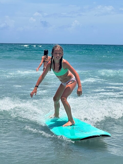 Aloha Surf Camp campers
